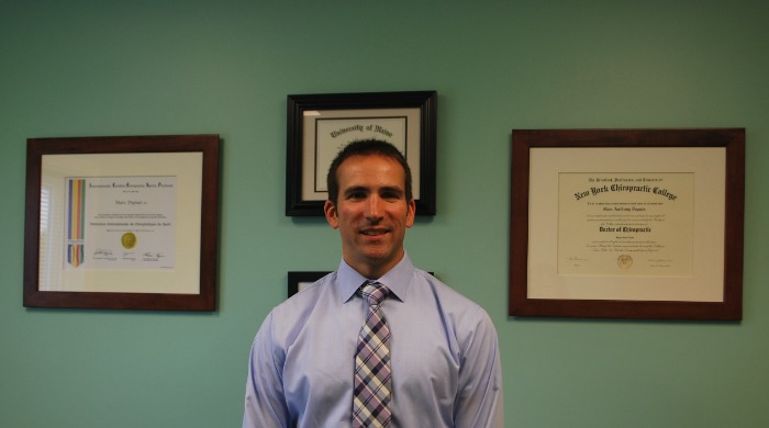 Dr. Marc Dupuis, Clinic Director, Board Certified Chiropractic Sports Physician