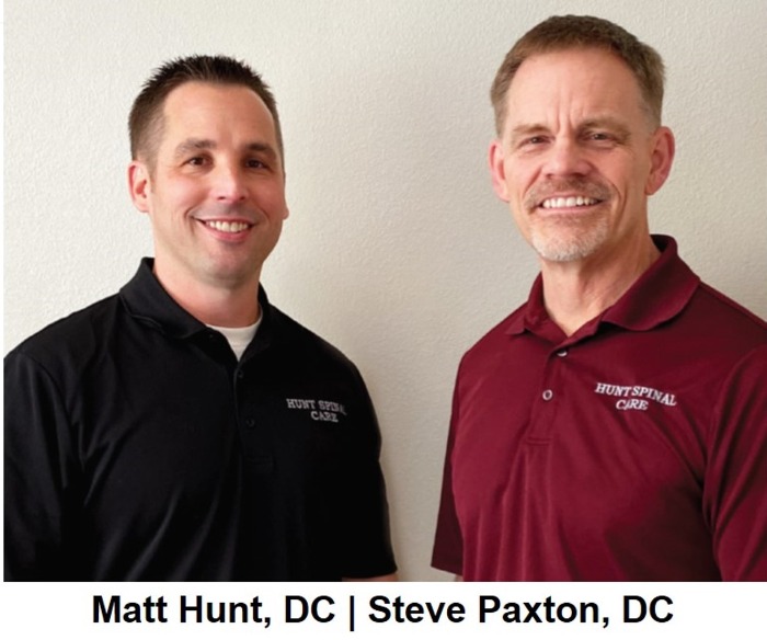 Matt Hunt, DC & Steve Paxton DC