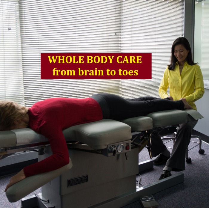 Whole-person Wellness care with chiropractic, clinical nutrition, rehab exercises, lifestyle coach
