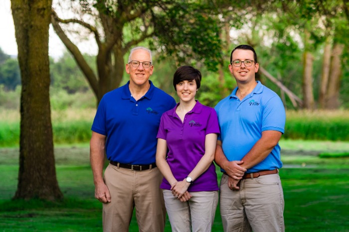 Photo of Dr. Jerry, Dr. Stephanie, and Dr. Josh.