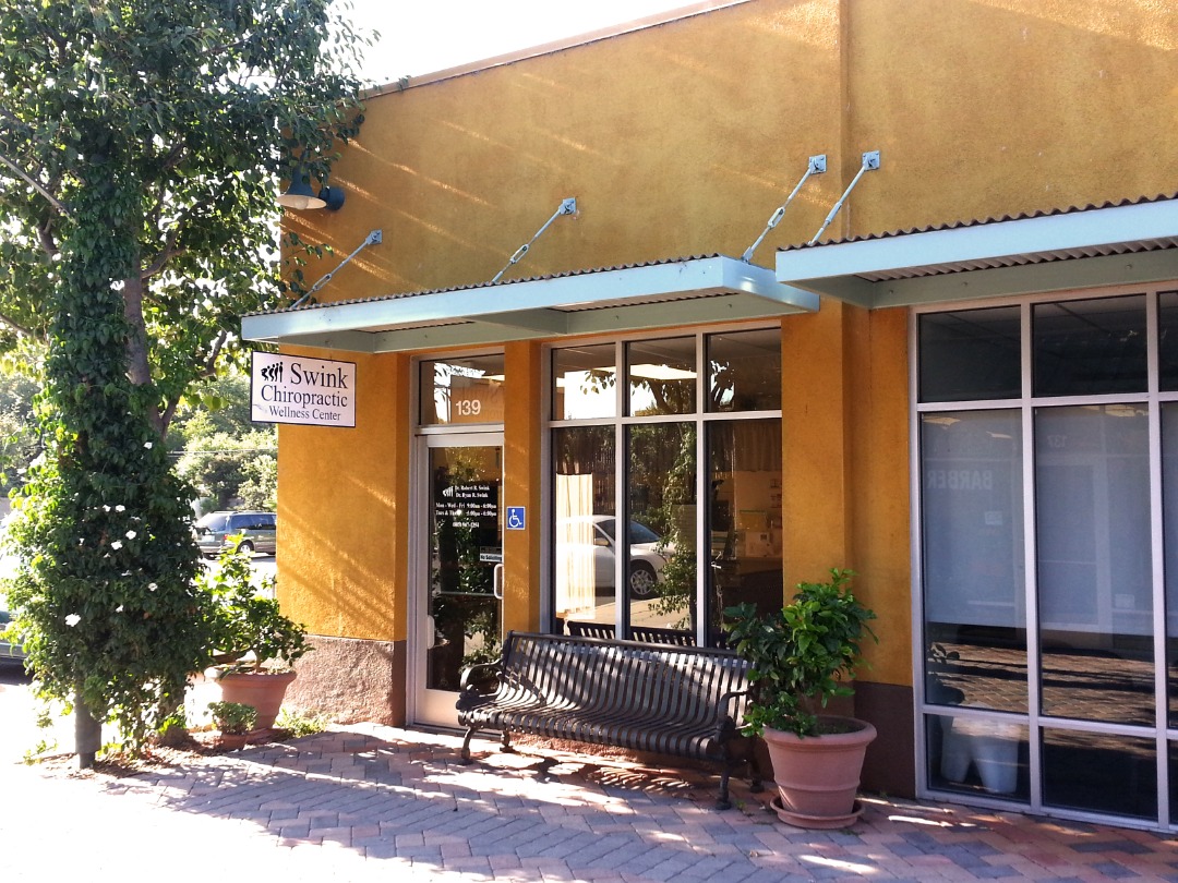 The business front of Swink Chiropractic Wellness located in Goleta CA. 93117