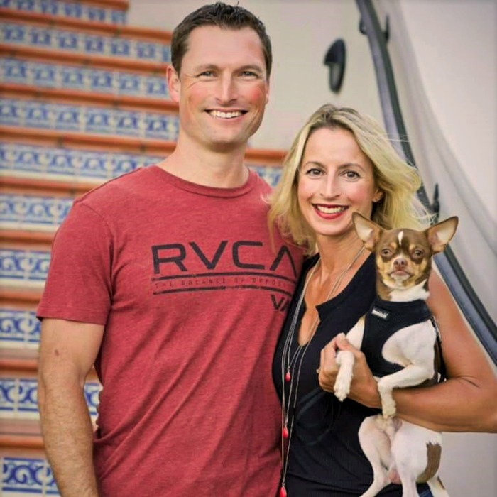 Dr. Ryan Swink DC, his wife and chihuahua living their healthiest lives.